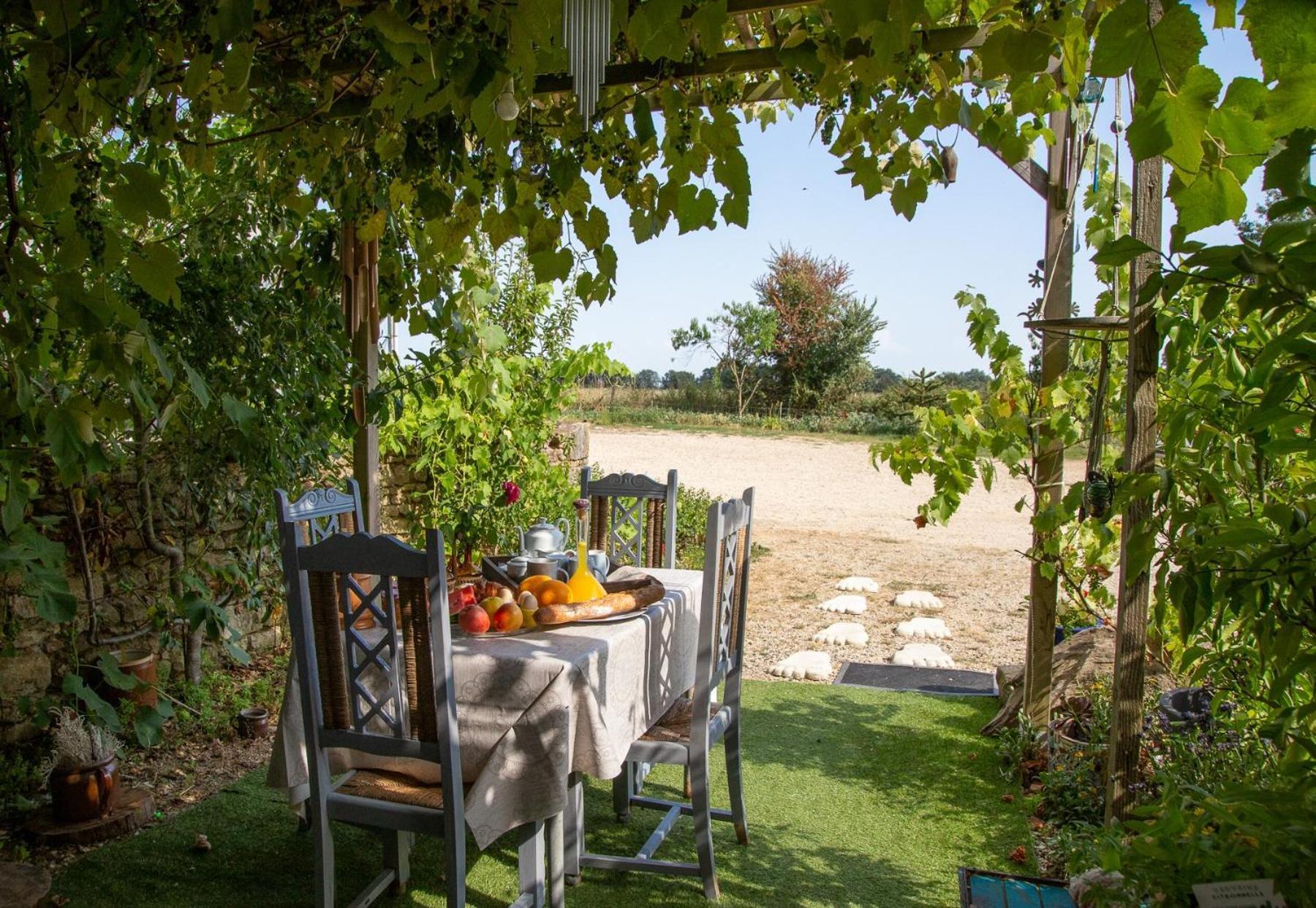 Chambre D'Hote Dans Un Havre De Paix A La Ferme Saint-Maurice-la-Clouere Ngoại thất bức ảnh